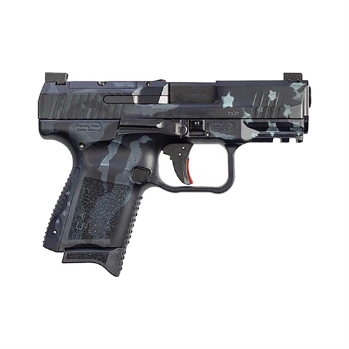 Picture of Century Arms Canik TP9 Elite SC 9mm Luger 12rd Magazine 3.5" Barrel We the People Blue w/Full Kit- BLEMISHED HG5610WB-X BLEM