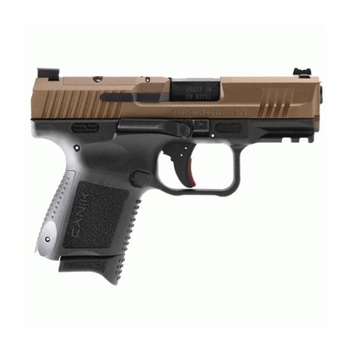 Picture of Century Arms Canik TP9 Elite SC 9mm Luger 12rd Magazine(1) 3.5" Barrel Bronze - BLEMISHED HG5610B-V BLEM