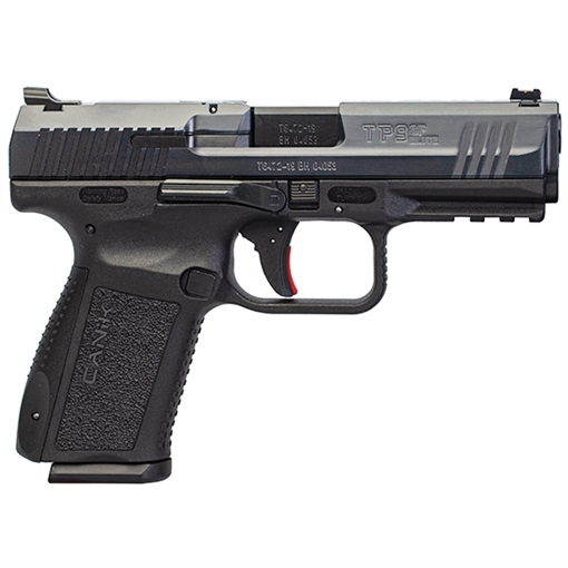 Picture of Canik TP9SF Elite 9mm Luger 10+1 4.19" Black Nitride Match Grade Barrel, Serrated Steel Slide & Polymer Frame w/Picatinny Rail, Black Interchangeable Backstrap Grip HG4870N