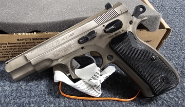 Picture of CENTURY ARMS CZ 75 9MM PARA NICKEL GOOD HG6628NG