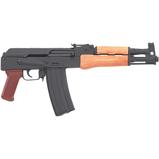 Picture of Century Arms Draco 7.62x39mm 30+1 12.25" Black Chrome Lined Threaded Barrel, Black Stamped Receiver, Wooden Handguard, Polymer Pistol Grip, Includes 30rd Magazine HG1916N