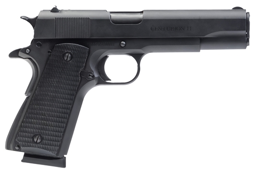 Picture of Century Arms Centurion 11 45 ACP 8+1 5.01" Black Steel Barrel, Black Nitride Serrated Steel Slide, Black Grip HG9402N