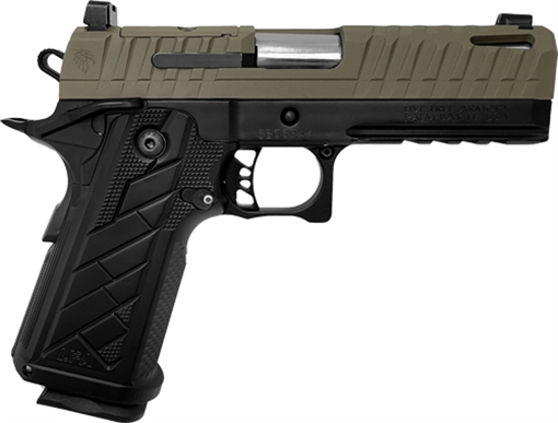 Picture of Live Free Armory Century Arms LFA Apollo 11 V2 Pistol 9mm 4.15 in. Black/FDE 18 rd. HG8644-N HG8644N