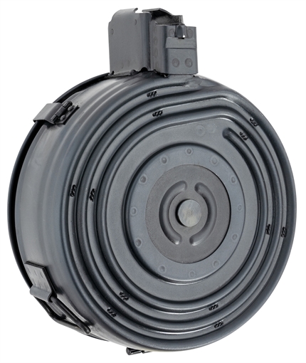 Picture of Century Arms AK 75rd 7.62x39mm Drum For AK-Platform Black Polymer MAAK78B