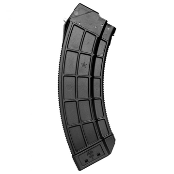 Picture of Century Arms Century US Palm AK30 Magazine 7.62x39 Black Stainless Steel Latch Cage 30 rd. MA692A