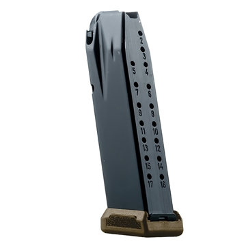 Picture of CENTURY METE MC9L & METE MC9LS 17 ROUND MAGAZINE WITH FDE BASEPLATE MA2373D