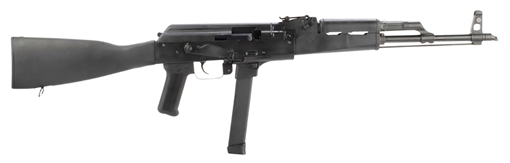 Picture of Century Arms WASR 9mm Luger 33+1 17.50" Black Receiver Black Stock Black Polymer Grip Black Synthetic Grip Right Hand RI4312N