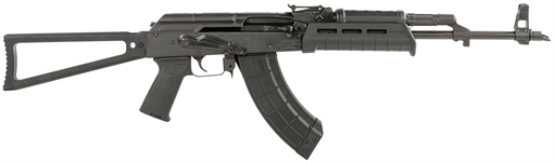 Picture of Century Arms WASR 7.62x39mm 30+1 16.25" Hammer Forged, Chrome Lined Barrel Black Receiver Circle 10 Triangle Black Stock Black Magpul AK Grip Right Hand RI4957N