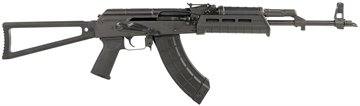 Picture of Century Arms WASR 7.62x39mm 30+1 16.25" Hammer Forged, Chrome Lined Barrel Black Receiver Circle 10 Triangle Black Stock Black Magpul AK Grip Right Hand RI4957N