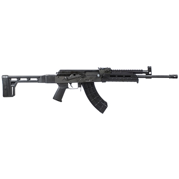 Picture of Century Arms VSKA Trooper 7.62x39mm 30+1 16.50" Barrel w/Flash Hider, Black Hard Coat Anodized Aluminum Receiver, Black Side Folding Stock, Magpul Moe Pistol Grip & Handguard RI4388N