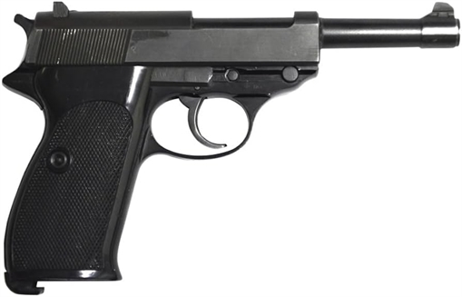 Picture of dWALTHER P38 9MM PSTL 4.9" LOCKED-BREECH PISTOL, GOOD CONDITION HGP38 HG7653AG