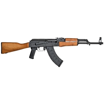 Picture of Century Arms WASR 7.62x39mm 30+1 16.50" Chrome-Lined Hammer Forged Barrel, Hardwood Stock & Forend, Black Polymer Grip Includes 1 30rd Magazine & Side Mounted Scope Rail (No Muzzle Brake) RI1826N