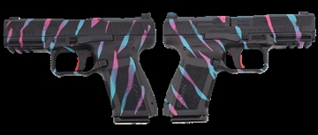 Picture of CANIK METE SF ONE SERIES 9MM MIAMI TIGER STRIPE PSTL 4.19 BRL 1-15RD MAG HG5637-MTIGER