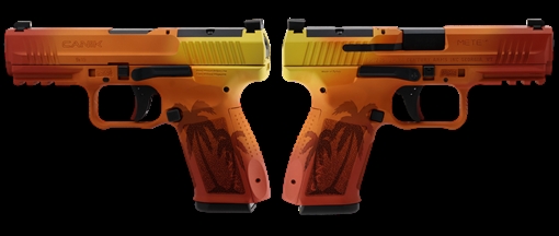 Picture of CANIK METE SF SUNSET 9MM BLK PSTL 4.19" 1-15RD MAG HG5637-SUNSET