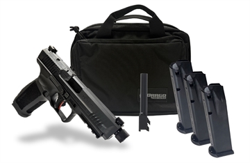 Picture of CANIK METE SFT TAC BUNDLE 3-18RD MAG 1-4.5" BRL 1-5" THREADED BRL W/ RANGE BAG HG6595OSK-N 787450081451