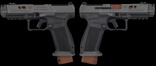 Picture of CENTURY CANIK TTI COMBAT SMOKE 9MM PISTOL 4.6" 2-18RD HG7854-URBAN