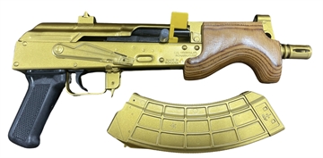 Picture of CENTURY MICRO DRACO GUCCI GOLD 762X39 PSTL BLUED 1-30RD HG2797-N-GOLD