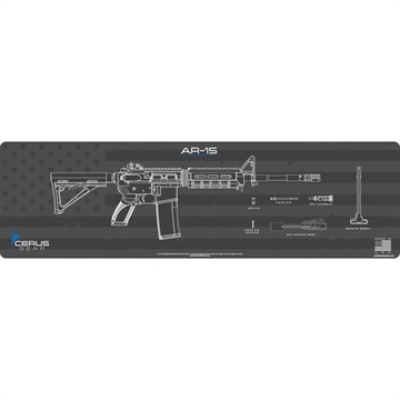 Picture of Cerus Gear Magnum XXL 14 x 48 AR-15 Shadow Board Promat - Grey MM-AR15X-SHB-GRY