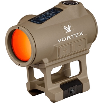 Picture of Vortex Optics CF2-RD2-SLR CROSSFIRE II 2 MOA SOLAR RED DOT SIGHT TAN CF2-RD2-SLR-T