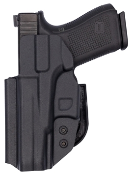 Picture of C&G Holsters Covert IWB Black Kydex Belt Clip Fits Glock 19/23 0008100