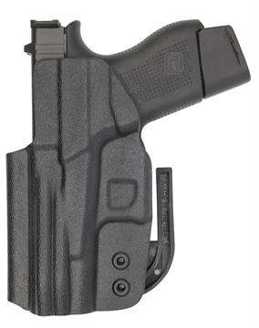 Picture of C&G Holsters Covert IWB Black Kydex Belt Clip Fits Glock 42 0026100