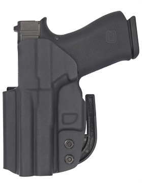 Picture of C&G Holsters Covert IWB Black Kydex Belt Clip Fits Glock 43/43X 0062100