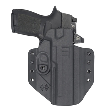 Picture of C&G Holsters Covert OWB Black Kydex Belt Loop Fits Sig P320 M17/X5 Right Hand 0280100