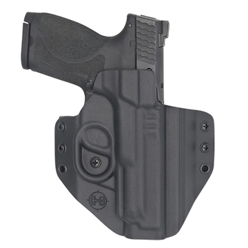 Picture of C&G Holsters Covert OWB Black Kydex Belt Loop Fits S&W M&P 9/40 4.25" 0566100