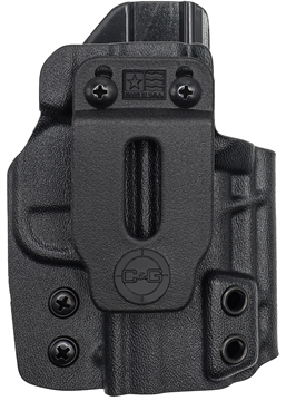 Picture of C&G Holsters Covert IWB Black Kydex Belt Clip Fits Springfield Hellcat Right Hand 0952100