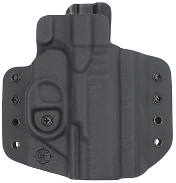 Picture of C&G Holsters Covert OWB Black Kydex Belt Loop Fits Walther PDP 4" Right Hand 1212100