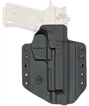 Picture of C&G Holsters Covert OWB Black Kydex Belt Loop Fits Beretta M9A3/M9A4 Right Hand 2750100