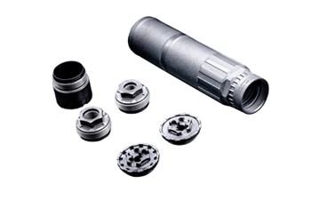 Picture of Chaos Gear Supply Helios QD Titanium, Suppressor, 556NATO, Black, Titanium CGS-HELIOS-QDTI