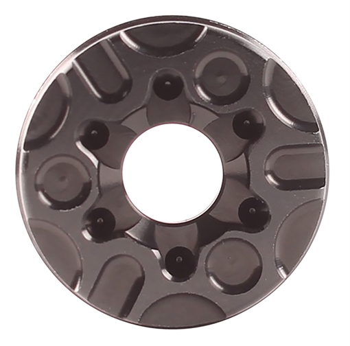 Picture of CGS SUPPRESSORS MOD9 Front Cap 9mm Luger Black Anodized CGSMOD9FRONTCAP
