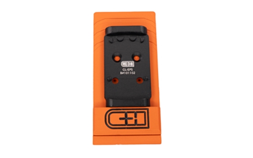 Picture of C&H Precision V4, Optic Mounting Plate, Fits Glock MOS (Not 43X) to Holosun EPS/EPS Carry, Anodized Finish, Black GL-EPS GLEPS