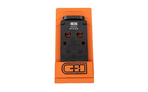 Picture of C&H Precision V4, Optic Mounting Plate, For HK VP9 Optic Ready to Trijicon RMR/SRO, Holosun 507C/407C/507 Comp,508T, C&H EDC-XL/COMP, Anodized Finish, Black, Includes Mounting Hardware HK-RSH