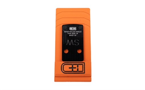 Picture of C&H Precision V4, Optic Mounting Plate, For M&P Shield 2.0 to Holosun 407/507K, Anodized Finish, Black, Includes Mounting Hardware SWMP-HOLOK-SHIELD