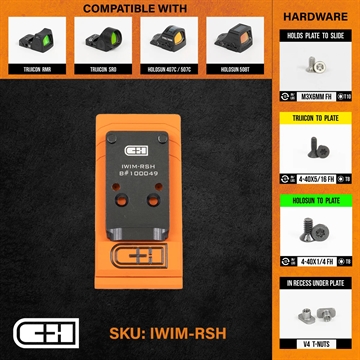 Picture of C&H Precision Optics Adapter Plate - IWI Masada IWIM-RSH