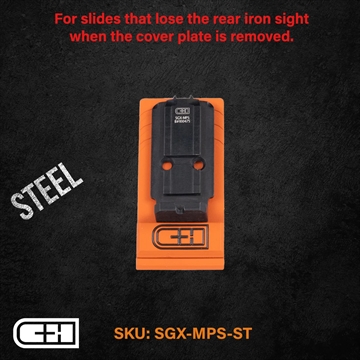 Picture of C&H Precision Optics Adapter Plate - Sig P320 X-Series/Legion w/ Romeo1PRO/DPP Cut SGX-MPS-ST