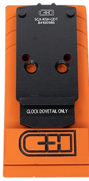 Picture of C&h Precision Sig P320 Legion (M17/M18) Black Anodized Trijicon/Holosun Pattern Footprint SGXRSHGDT