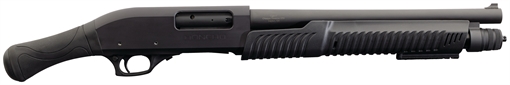Picture of Chaippa Honcho Pump Shotgun 12 ga 14 in Black w/BLK Syn Birds Head Grip 3in 930436 8053800949194