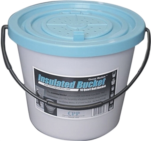 Picture of CHALLENGE PLASTICS 10 QT INSULATED BAIT BUCKET 50234