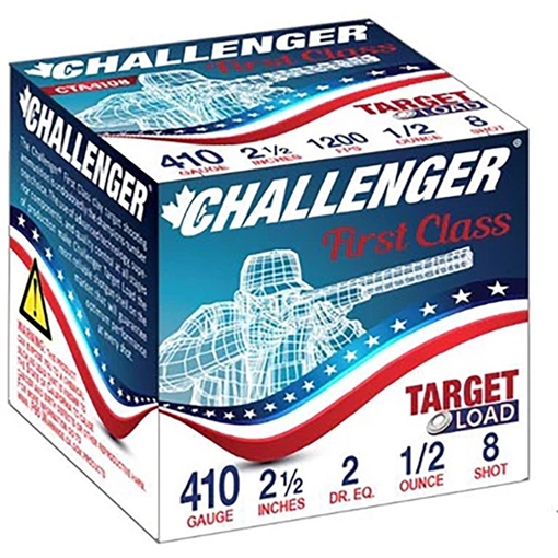 Picture of Challenger Ammo CHALLENGER 410 BORE 2-1/2'' 1/2OZ #4 250 CASE CTA4104 1EX3600004