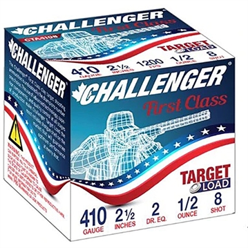 Picture of Challenger Ammo CHALLENGER 410 BORE 2-1/2'' 1/2OZ #4 250 CASE CTA4104 1EX3600004