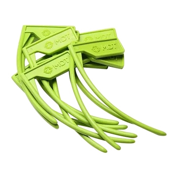 Picture of Mdt Sporting Goods Inc Chamber Flag For 22 Cal and Up Black Green 10 Pack 104544GRN