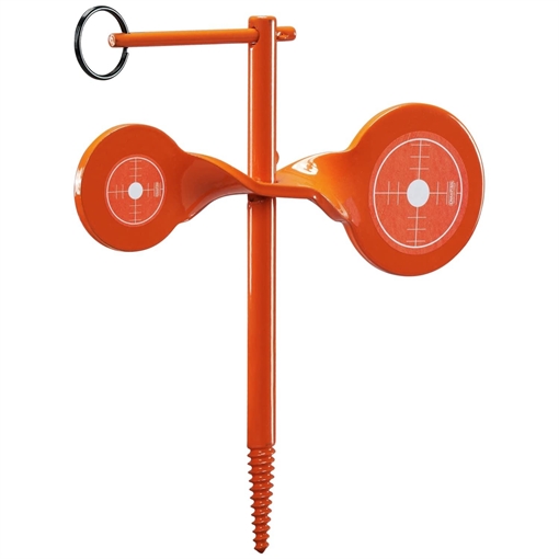 Picture of Champion Rimfire Screw-In Double Gong Spinner Target Steel Orange 40879