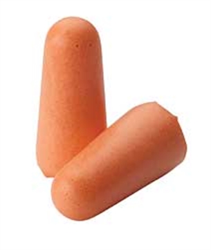 Picture of Champion Traps & Targets Molded Foam Plugs, Earplugs, Orange, Disposable, 6 Pair 40958