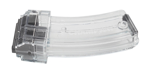 Picture of Champion Shooters Ridge 10/22 Double Stack Magazine .17 HMR / .22 WMR Clear Polymer 25/rd 40421