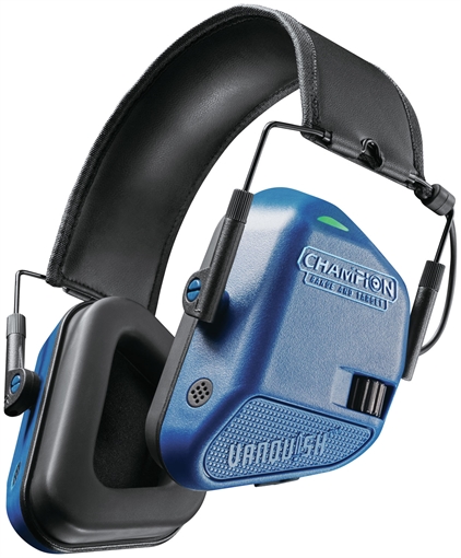 Picture of Champion Targets Vanquish Muff 22 dB Over the Head Blue/Black 40979