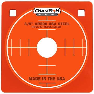 Picture of Champion Targets 8'' SQUARE 3/8'' AR500 TARGET 44905