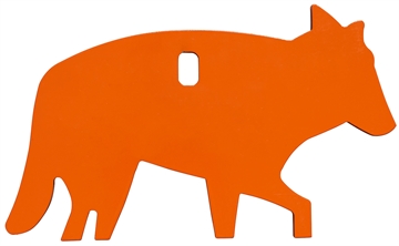 Picture of Champion Targets Impact Steel Coyote Target Rimfire Orange 44917C
